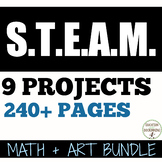 Math Projects Middle School Bundle for STEAM