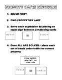 Math Properties Matching Center