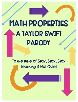 Preview of Math Properties Song (Commutative, Associative, Identity, Distributive) (TSWIFT)
