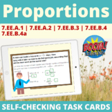 Math Proportions Boom Cards for Distance Learning
