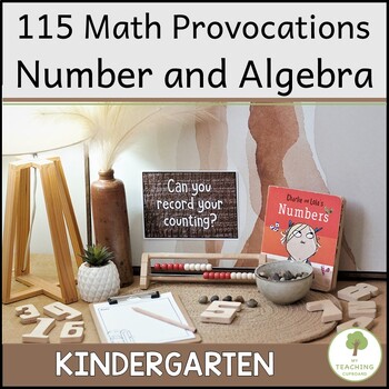 Preview of Math Provocations for Kindergarten Number and Algebra