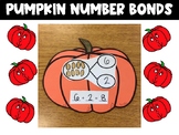 Math Pumpkin Craft - Number Bonds and Number Sentences