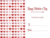 Math Pun Valentine's Day Cards