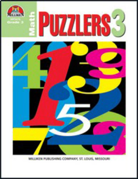 Preview of Math Puzzlers - Grade 3