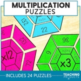 Math Puzzle Pack - Basic Multiplication Facts 1-12