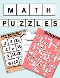 Math Puzzles - Multiplication and Division 