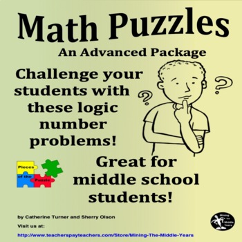 Preview of Math Logic Puzzles - Problems using Divisibility Rules & Numeracy Skills