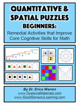 Preview of Math Puzzles - Quantitative & Spatial Puzzles Beginners