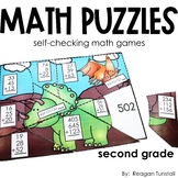 Math Puzzles Second Grade