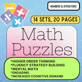 Math Puzzles to Promote Critical Thinking, Automaticity an