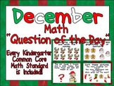 Math Question of the Day- Kindergarten Common Core for December