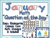 Math Question of the Day- Kindergarten Common Core for January