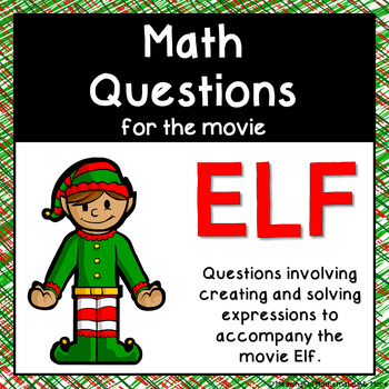 Preview of Math Questions For The Movie Elf