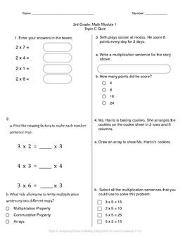 Quiz 1 cs 5° - p3 worksheet