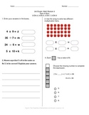 Math Quiz - 3rd Grade - Module 3 Topic A