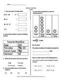 Math Quiz - 3rd Grade - Module 6 Topic A