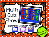 Math QUIZ SHOW!  A 2-D Geometry Smartboard Review Game