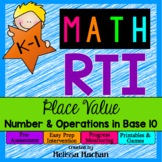 Math RTI / Math Intervention, Small Group Activities, Cent