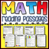Math Reading Passages for Grades 3-5