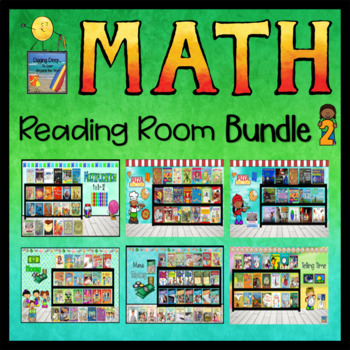 Preview of Math Reading Room Bundle 2 - Virtual Library