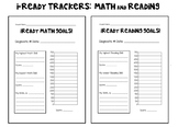 Math & Reading i-Ready Data Trackers (separate pages)