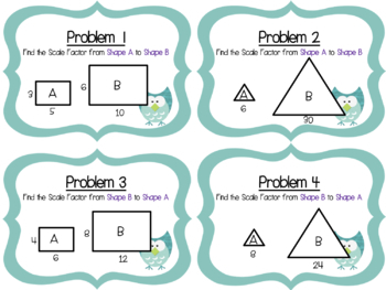 Page 2 of 3 - Scale factors of Similar Figures - KATE'S MATH LESSONS