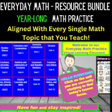 EVERYDAY MATH Resource BUNDLE - YEARLONG PRACTICE In Every