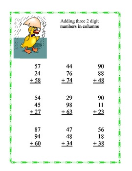 math review addition and subtraction with and without regrouping