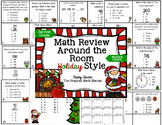 Math Review Around the Room Holiday Style: Second Grade Co