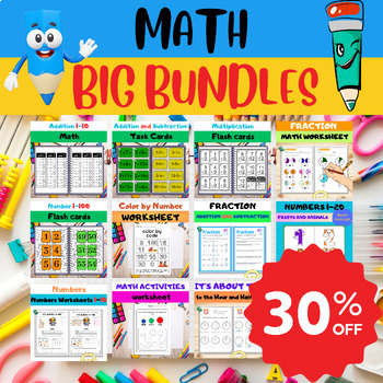 Preview of Math Review Bundle - Math Review Packet - Morning Work