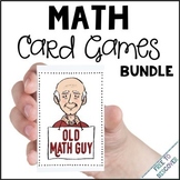 Math Review Card Games & Digital Matching Activities