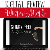 Math Review Game - Winter Holiday Theme