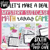 Math Review Game for 6th Grade Test Prep | Version Two Mys