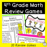 Math Review Games - 4th Grade End of Year Math Review - Ma