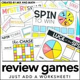 Math Review Games
