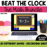 Math Review Games for 1st Grade PowerPoint Digital Games N
