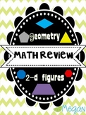 Math Review: Geometry 2D Shapes