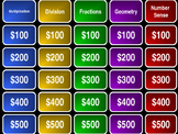 Math Review Jeopardy