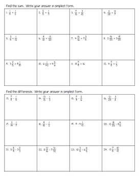 Sixth Grade Math Worksheets Packet. Sixth. Best Free Printable Worksheets