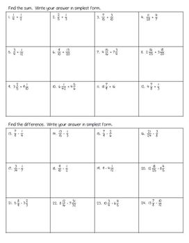 6th grade math review packet level 1 distance learning back to school