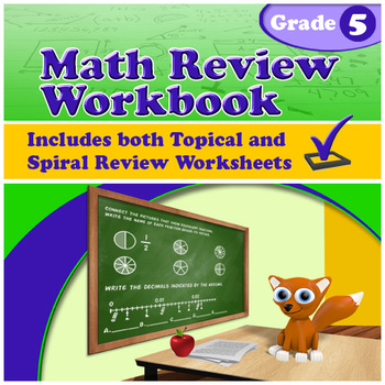 Preview of Math Review Workbook - Grade 5