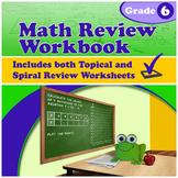 Math Review Workbook - Grade 6