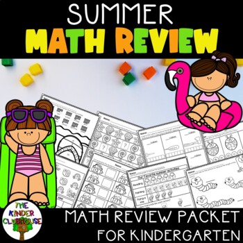 Preview of Math Review for Kindergarten