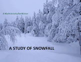 Math Review with Snowfall Stories - A Perfect Activity for