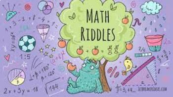 Preview of Math Riddles