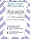 Math Rigorous Review Task Cards (DOK3)