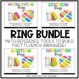 Math Ring Bundle {Addition, Subtraction, Multiplication, D