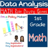 Math Role Playing Games: I’m a Citizen! (Data Analysis) 1s