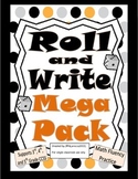 Math Roll and Write Mega Pack Math Center for 3rd, 4th, 5t