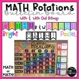 Math Rotations Bulletin Board